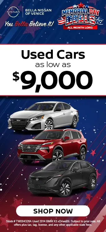 Used Cars As Low As $9,000